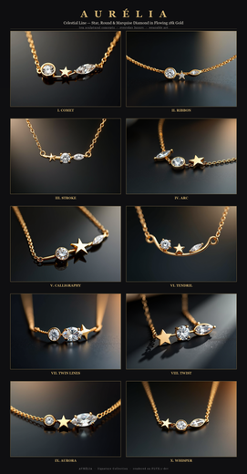 Aurelia jewelry concept board